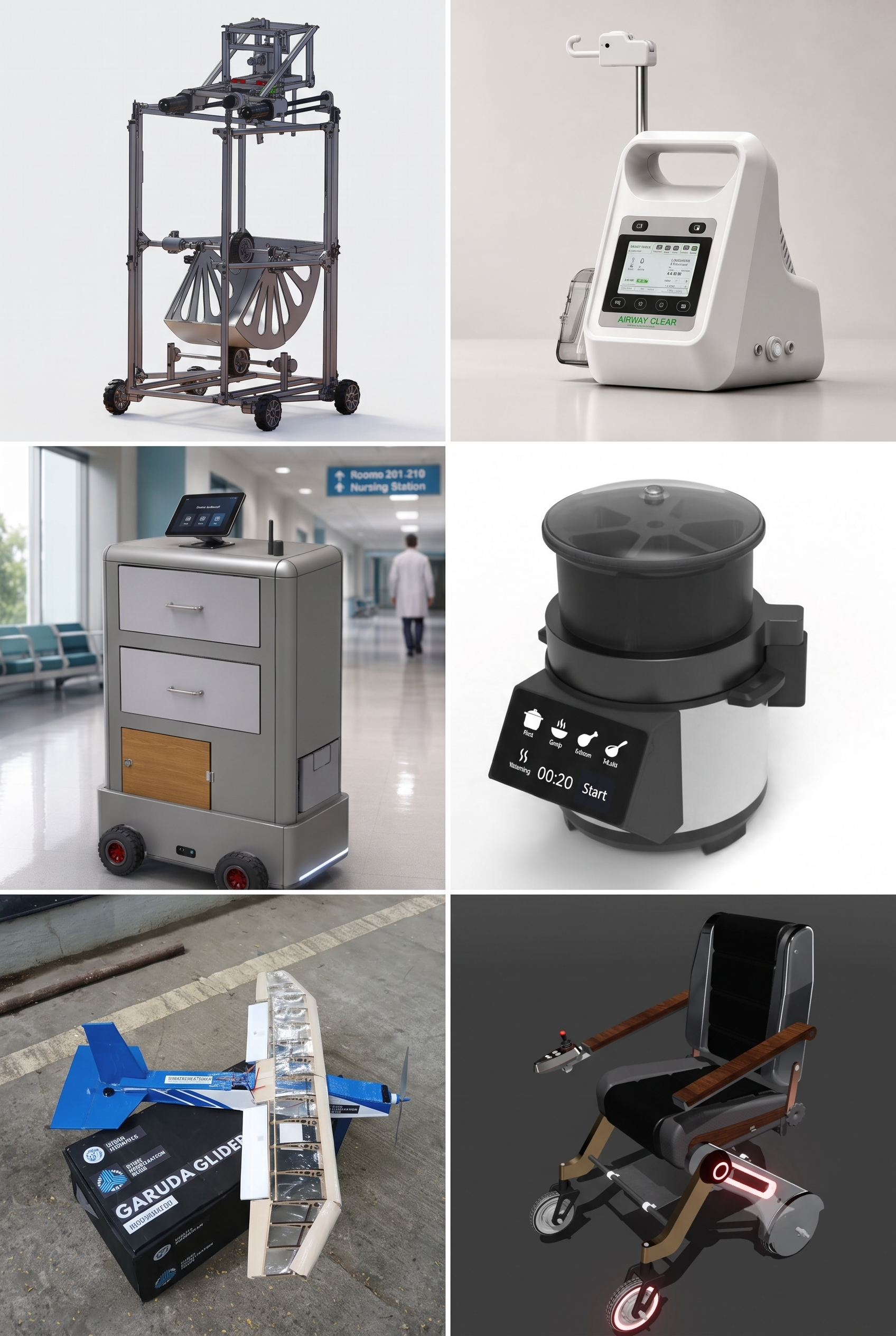Collage of engineering projects